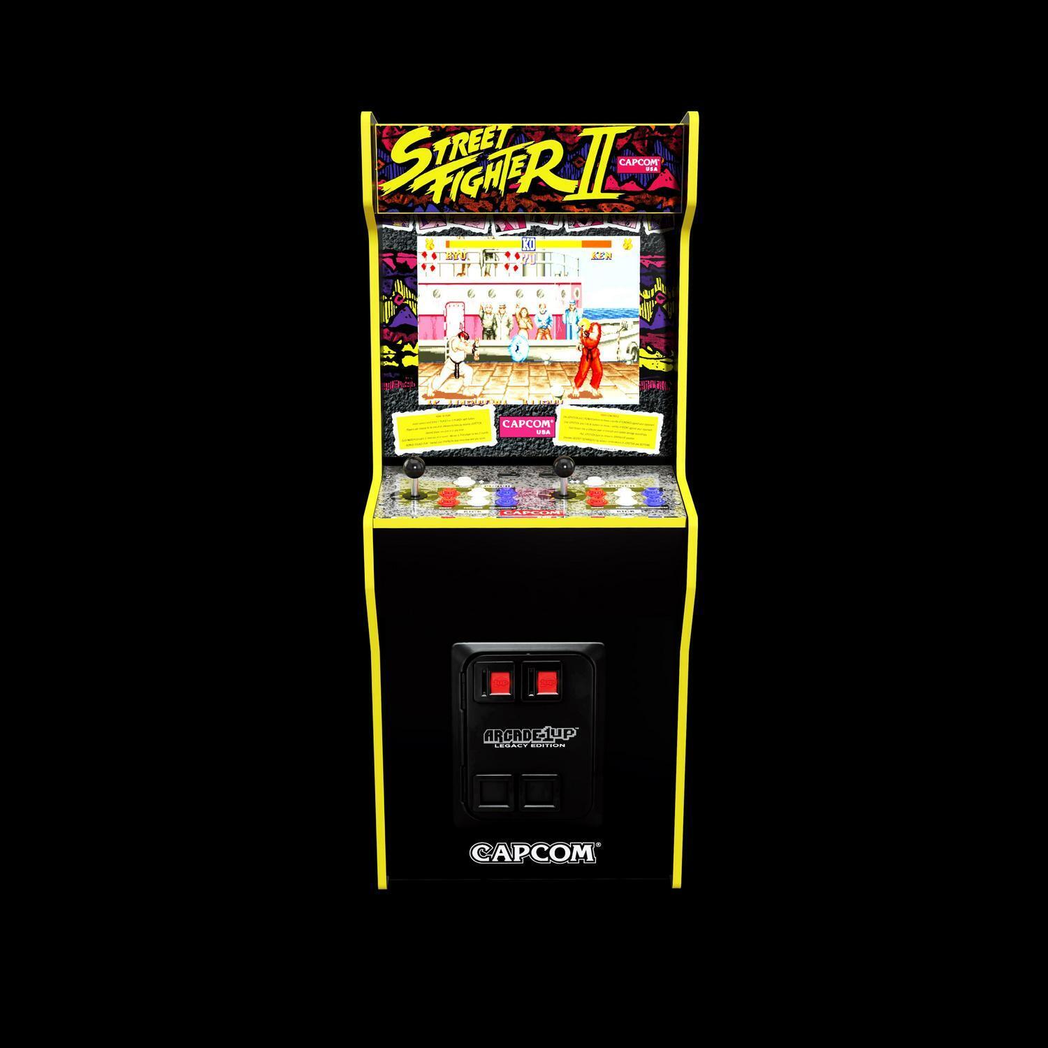 Front View of Arcade Cabinet